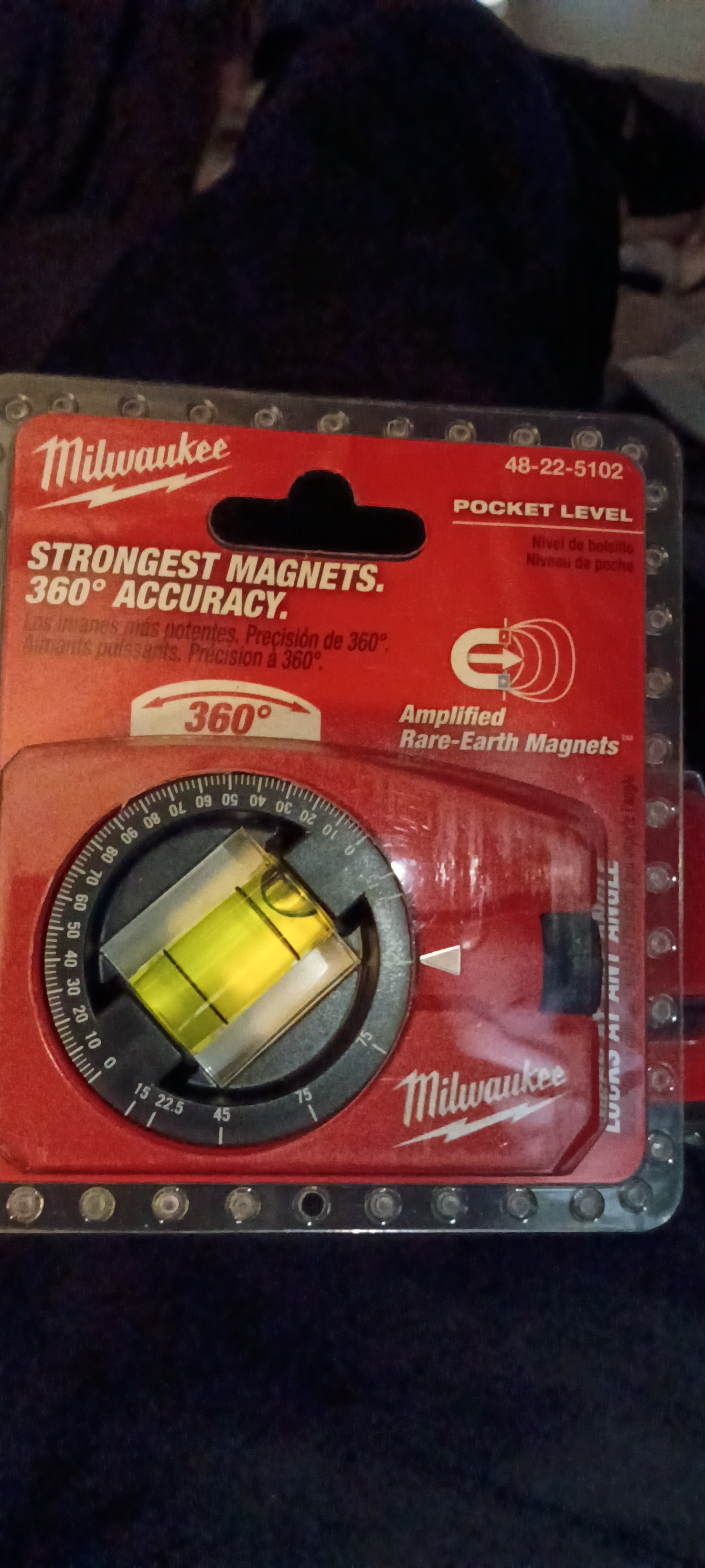Milwaukee pocket level °360